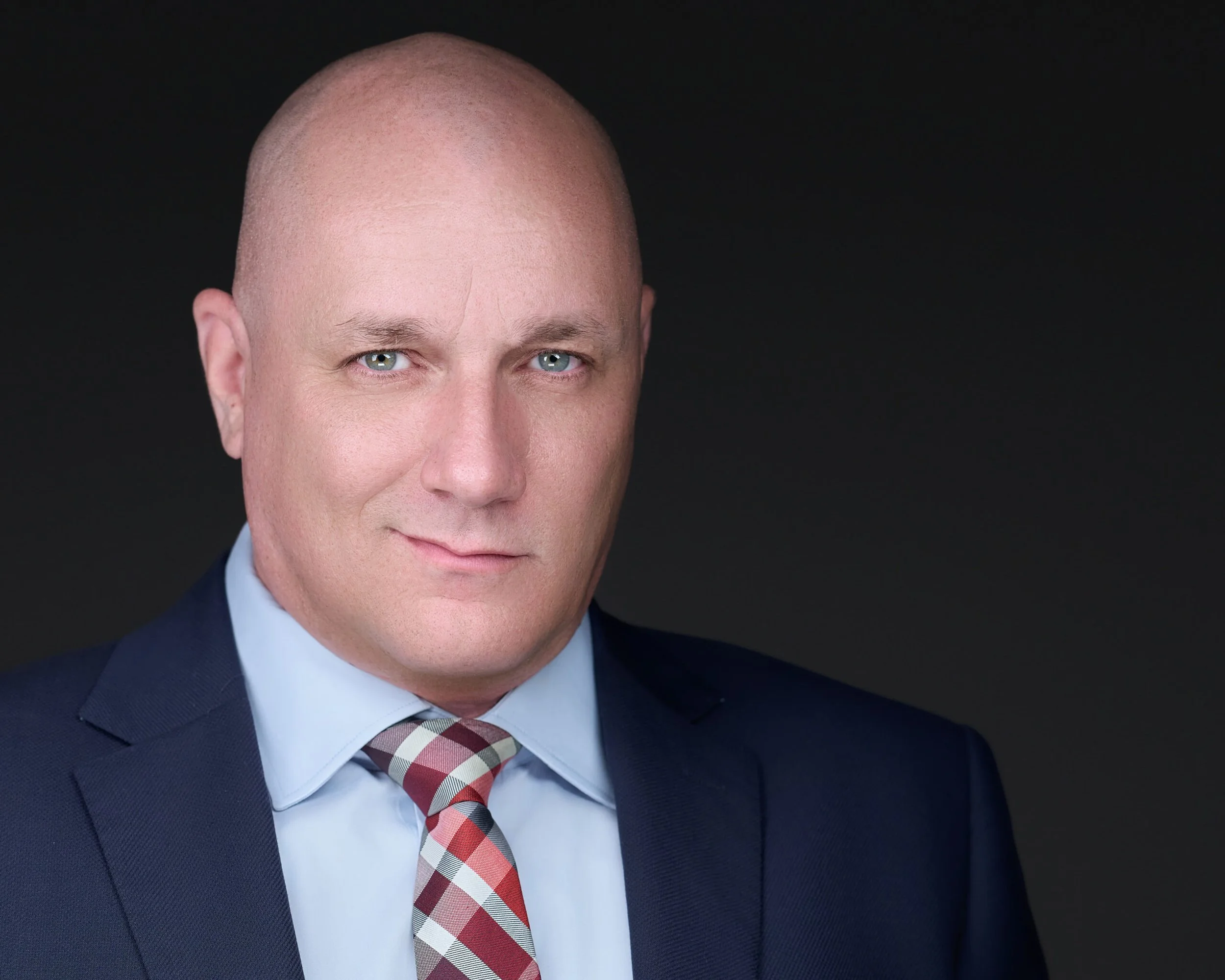 Executive headshot photographed on Leica in Metro Detroit