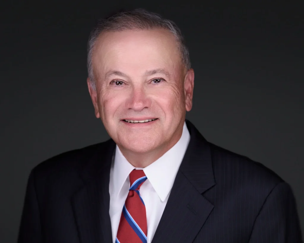 Attorney headshot photographed on location at a Detroit law firm