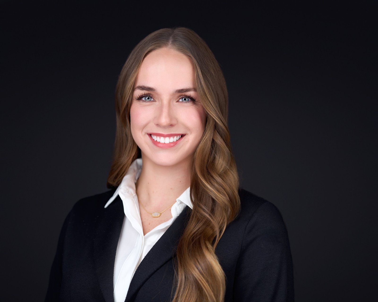 Professional headshot of Mary McCarthy photographed at the Nico Salgado Photography studio in West Bloomfield Township, Michigan